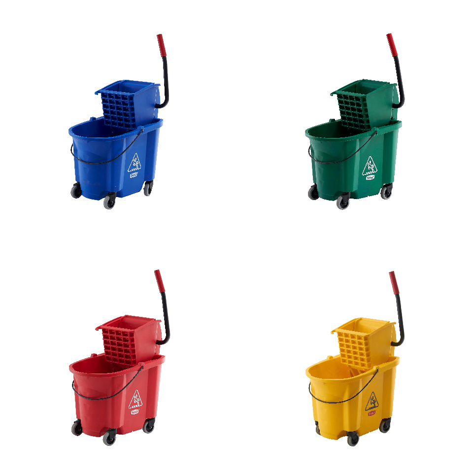 Balde con Escurridor por Colores